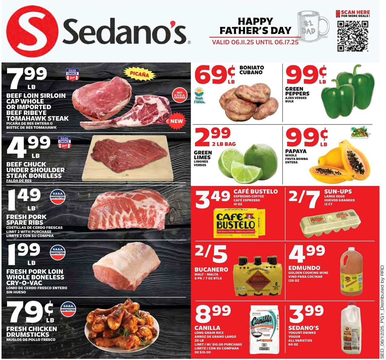 Weekly ad Sedano's 06/11/2025 - 06/17/2025