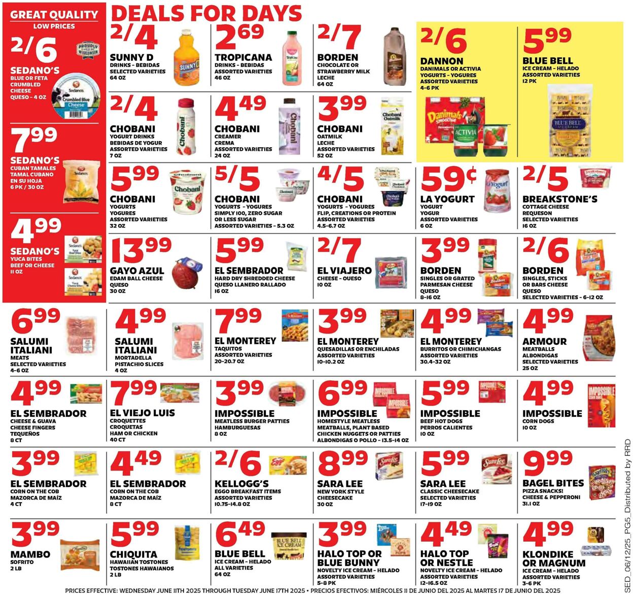Weekly ad Sedano's 06/11/2025 - 06/17/2025