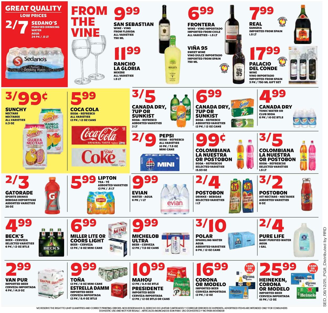 Weekly ad Sedano's 06/11/2025 - 06/17/2025