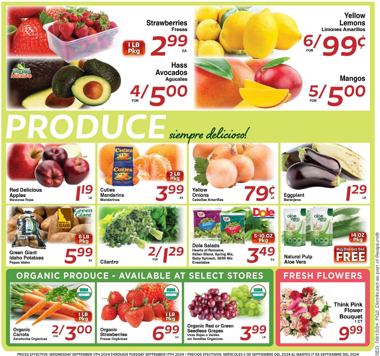 Weekly ad Sedano's 09/11/2024 - 09/17/2024