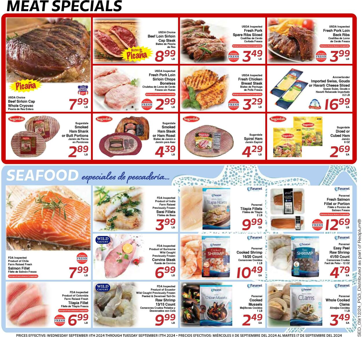 Weekly ad Sedano's 09/11/2024 - 09/17/2024