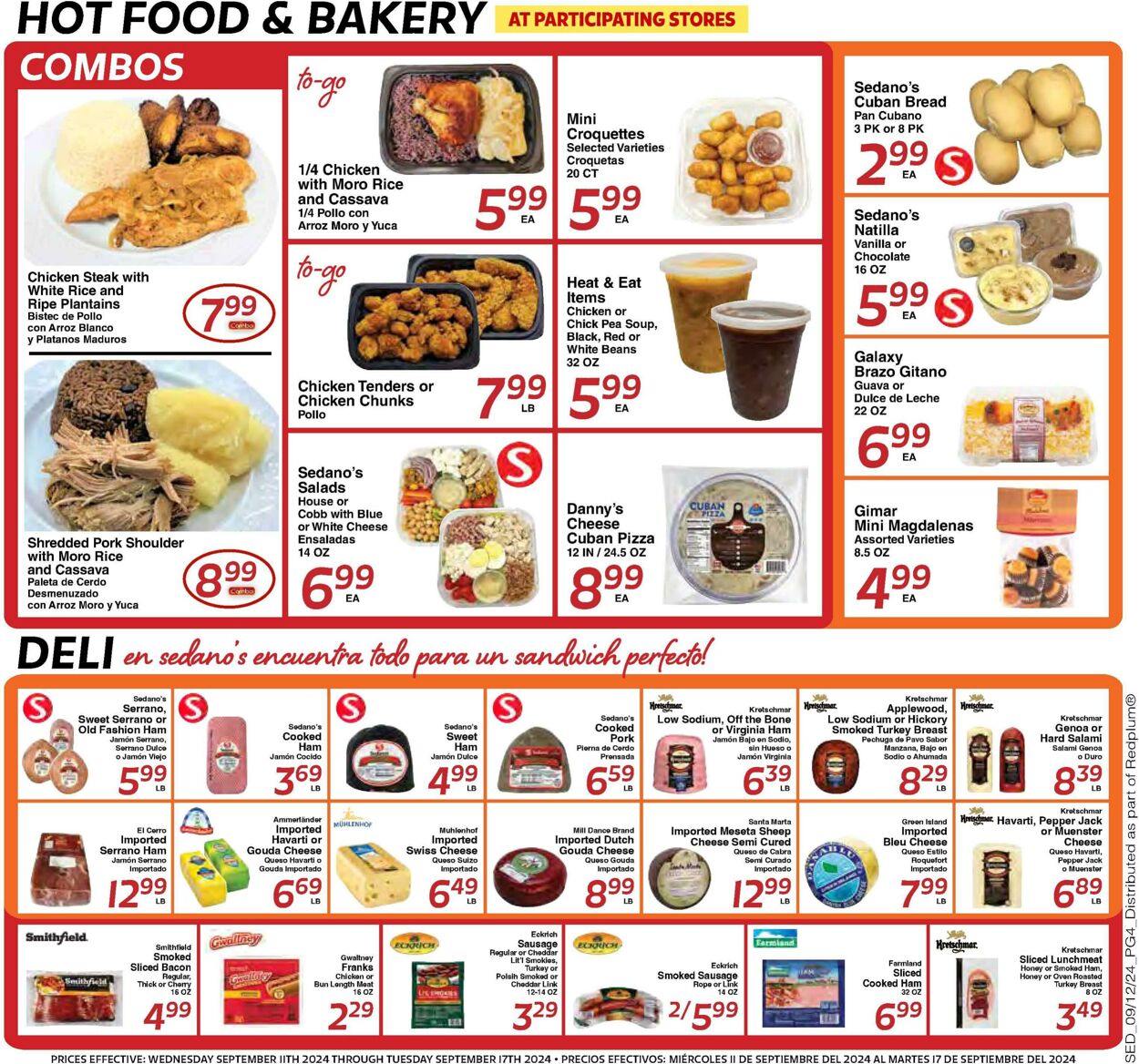 Weekly ad Sedano's 09/11/2024 - 09/17/2024