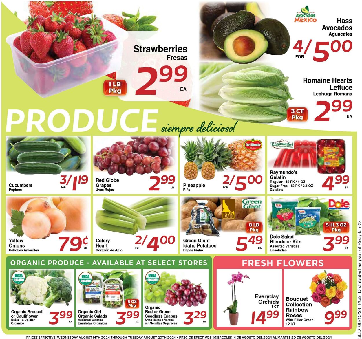 Weekly ad Sedano's 08/14/2024 - 08/20/2024