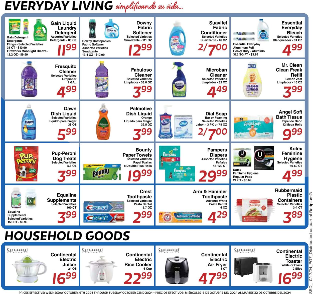 Weekly ad Sedano's 10/16/2024 - 10/22/2024