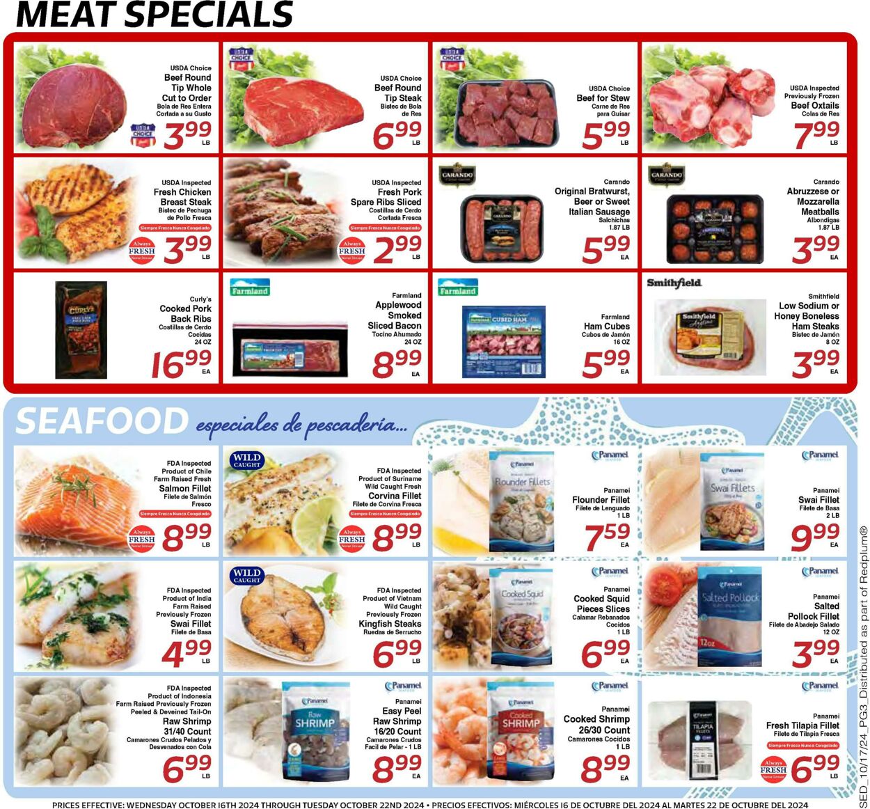 Weekly ad Sedano's 10/16/2024 - 10/22/2024