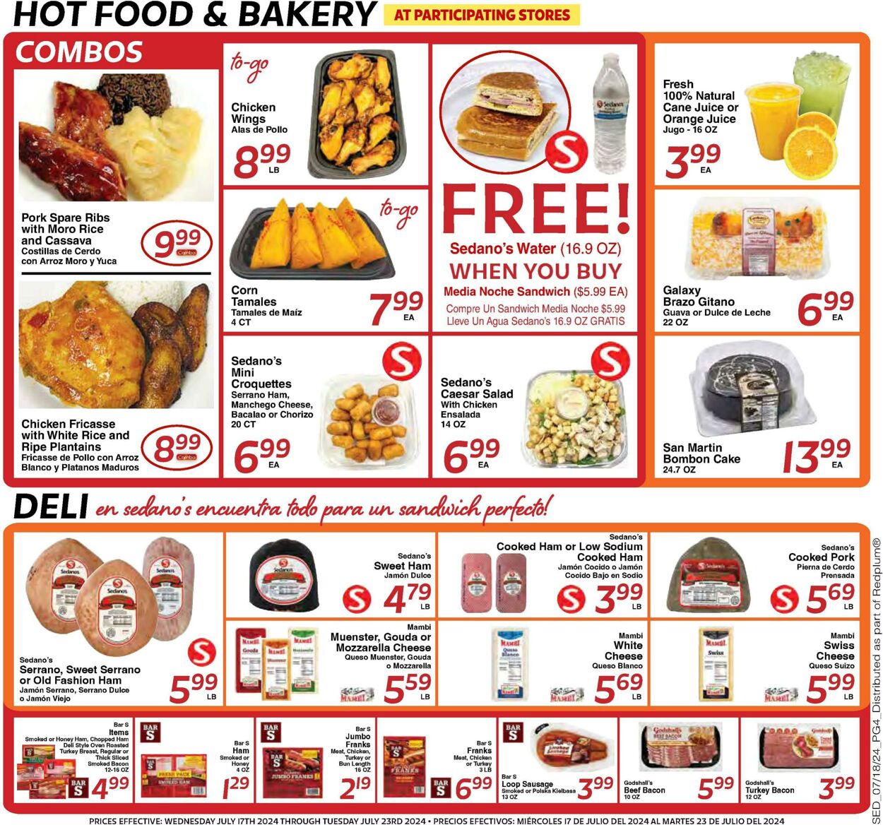 Weekly ad Sedano's 07/17/2024 - 07/23/2024