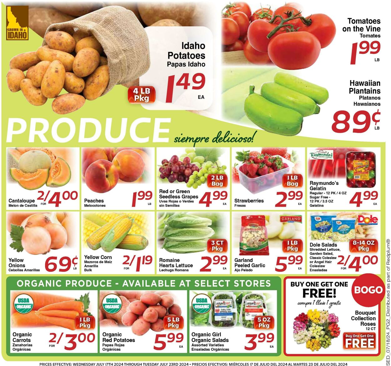 Weekly ad Sedano's 07/17/2024 - 07/23/2024