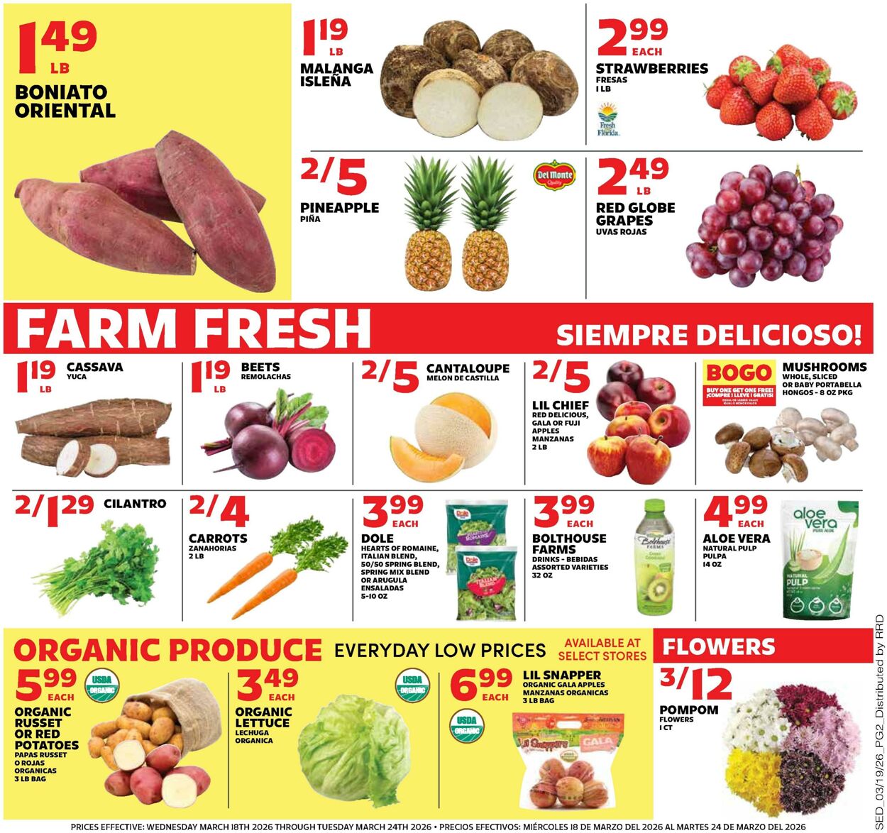Weekly ad Sedano's 03/18/2026 - 03/24/2026
