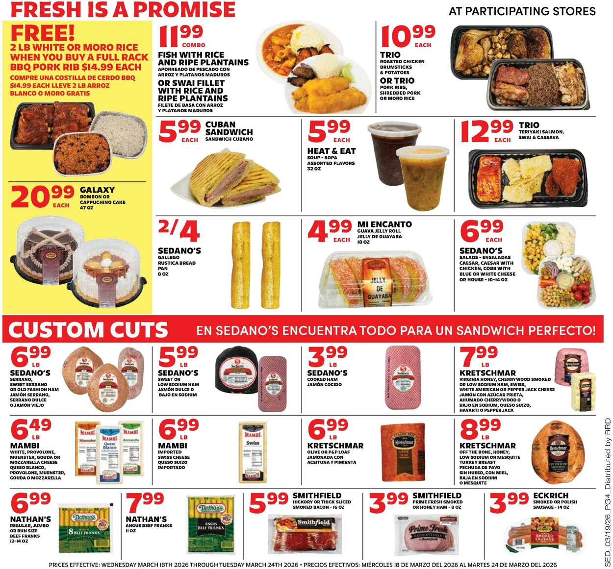 Weekly ad Sedano's 03/18/2026 - 03/24/2026