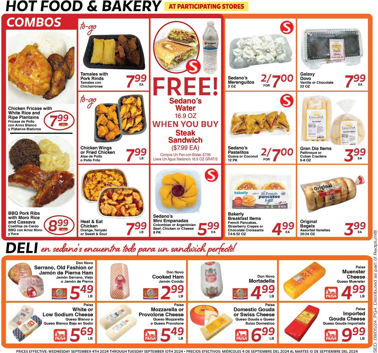 Weekly ad Sedano's 09/04/2024 - 09/10/2024