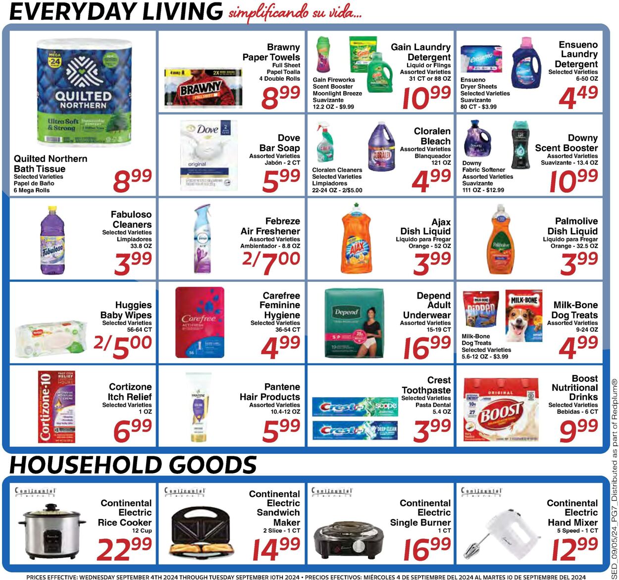 Weekly ad Sedano's 09/04/2024 - 09/10/2024