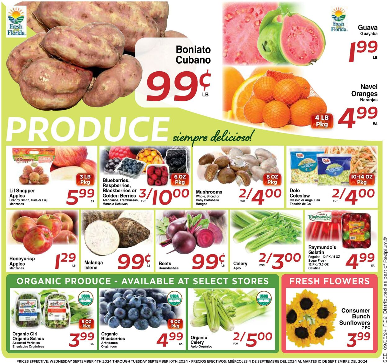 Weekly ad Sedano's 09/04/2024 - 09/10/2024