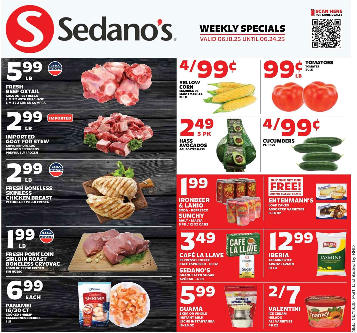 Weekly ad Sedano's 06/18/2025 - 06/24/2025