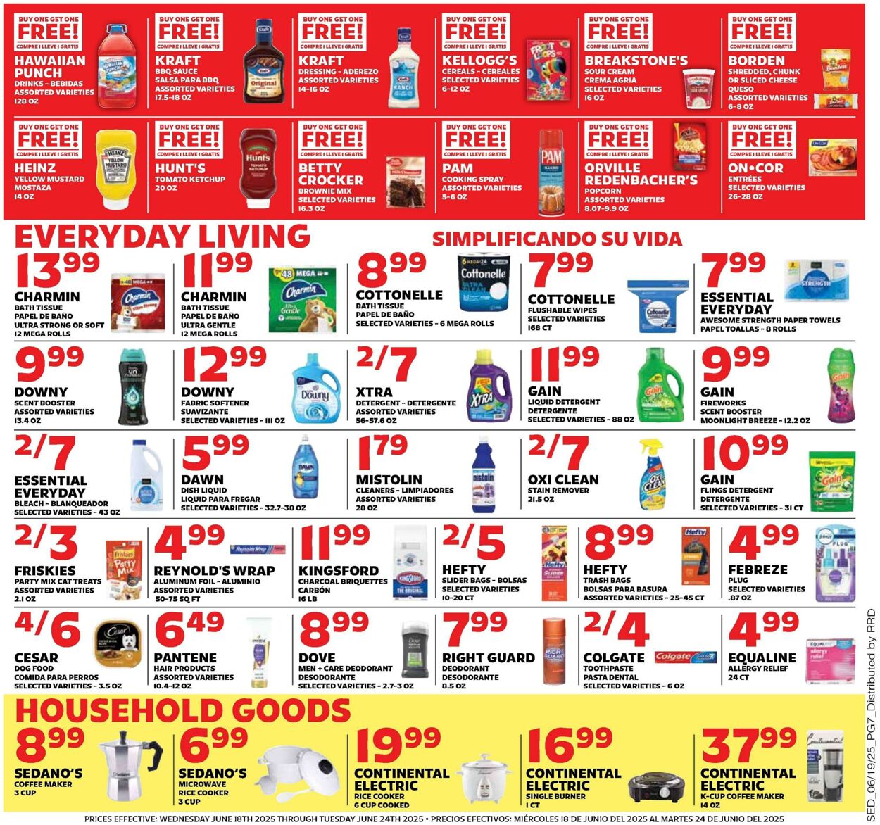 Weekly ad Sedano's 06/18/2025 - 06/24/2025