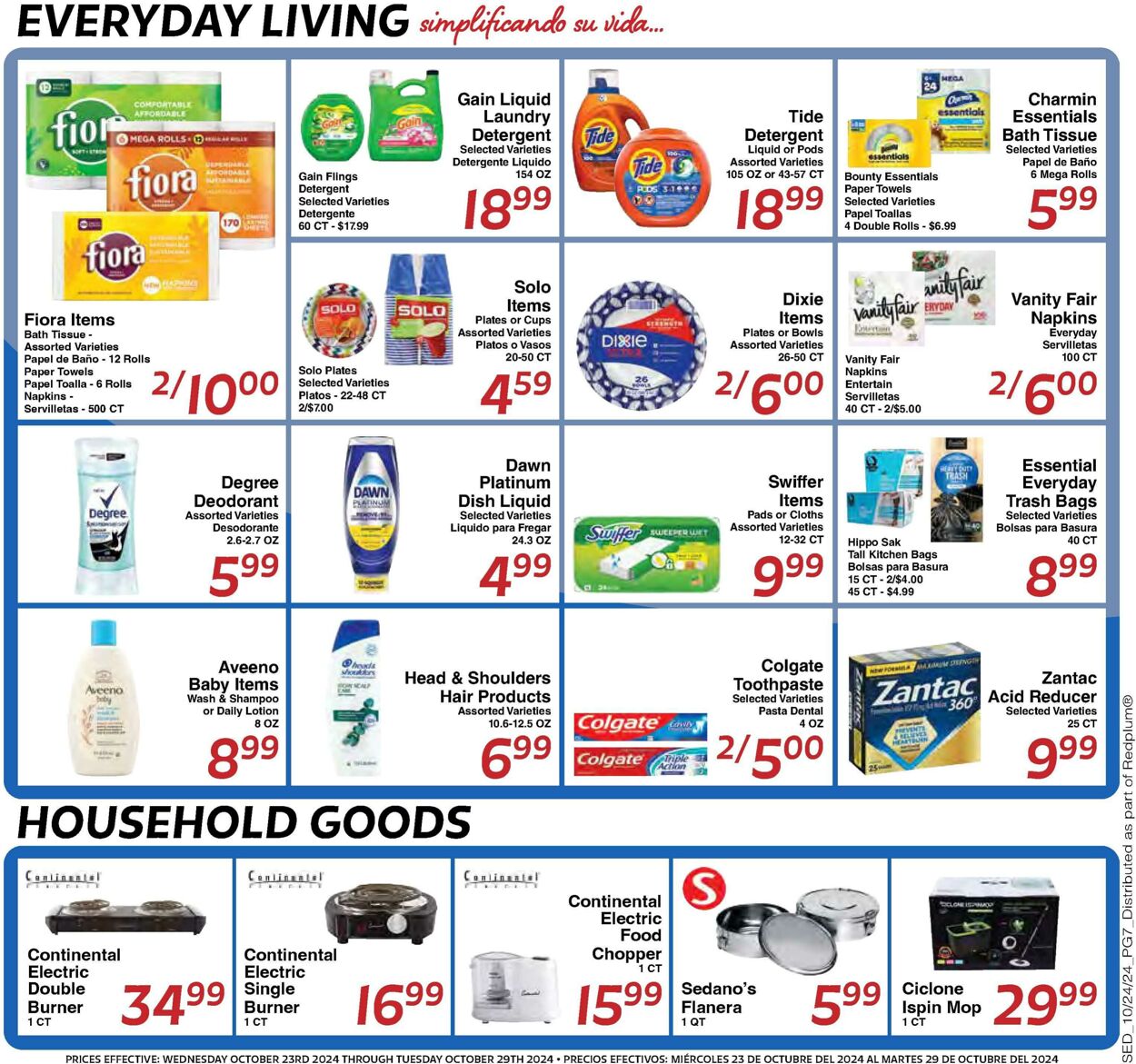 Weekly ad Sedano's 10/23/2024 - 10/29/2024