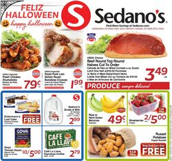 Weekly ad Sedano's 10/30/2024 - 11/05/2024