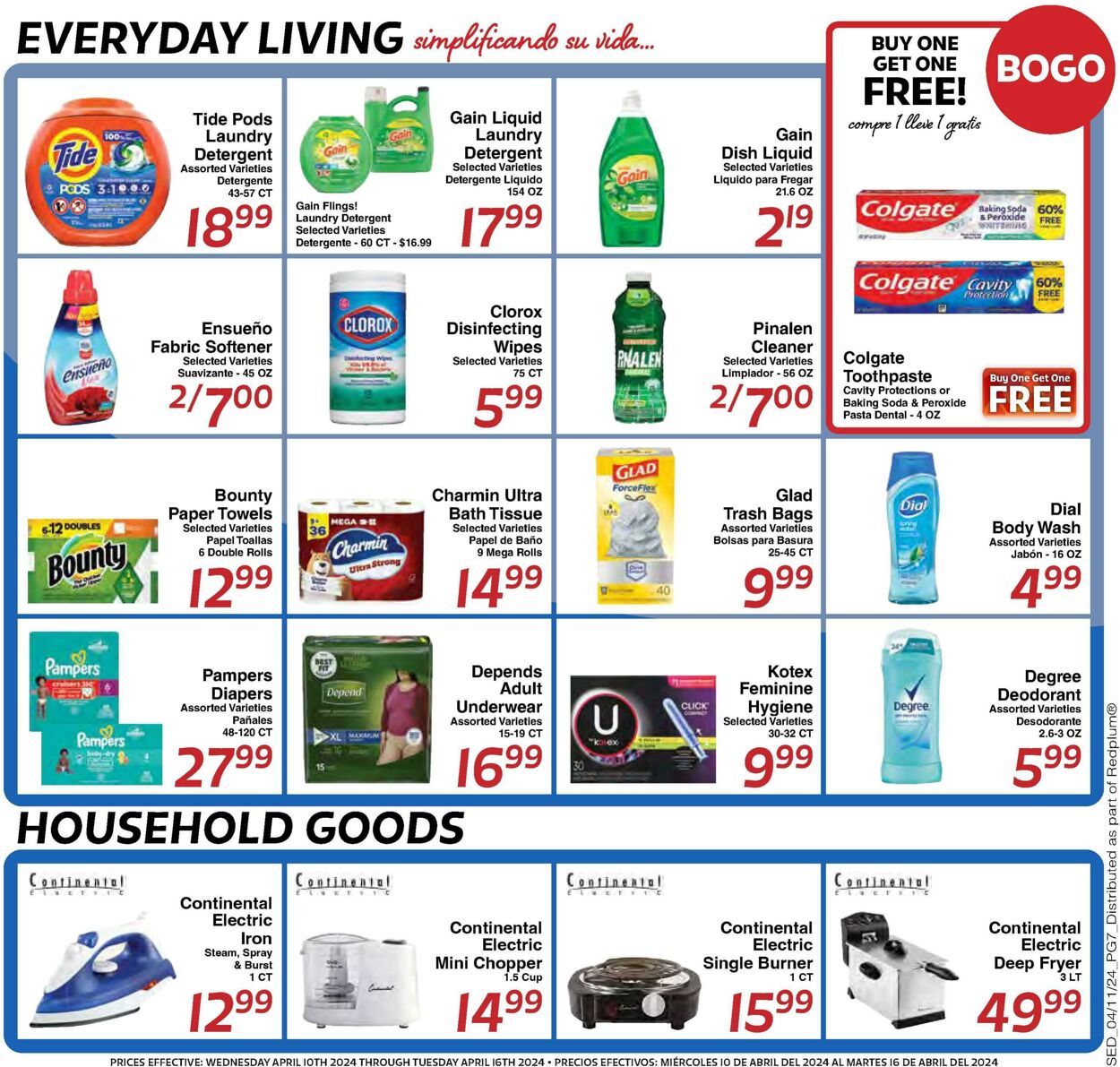 Weekly ad Sedano's 04/10/2024 - 04/16/2024