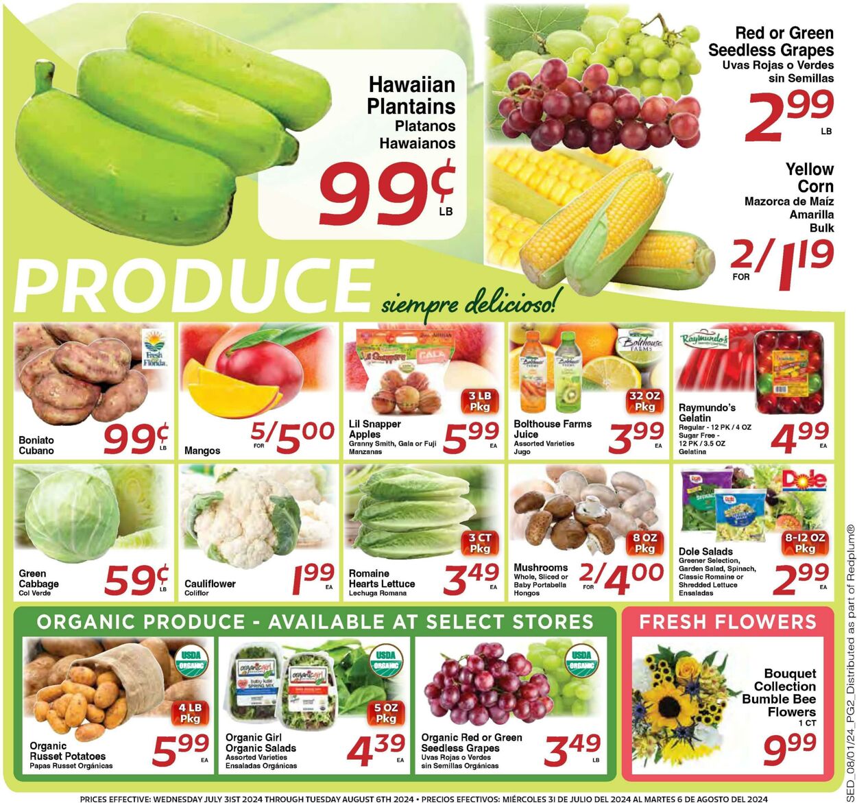 Weekly ad Sedano's 07/31/2024 - 08/06/2024