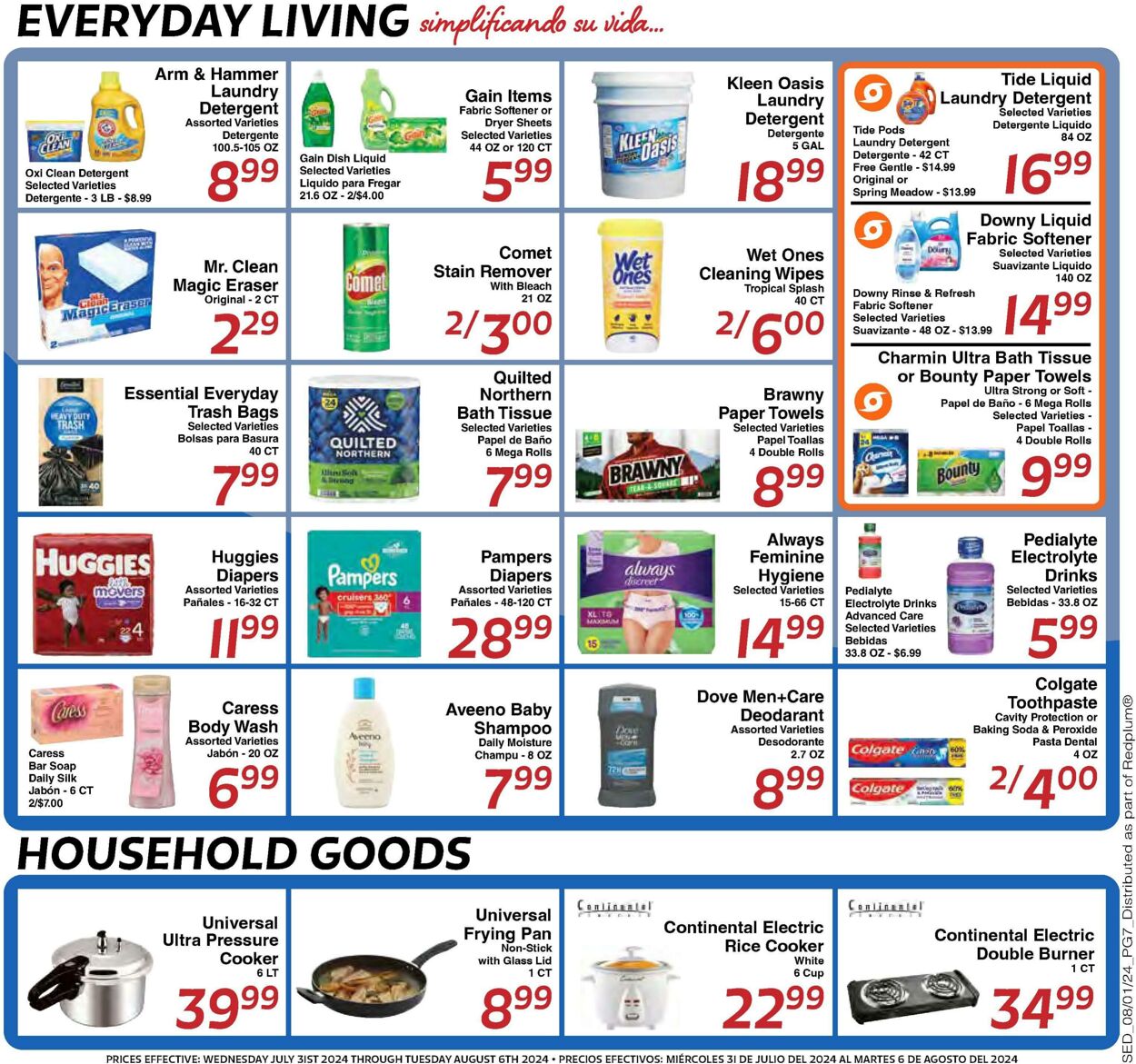 Weekly ad Sedano's 07/31/2024 - 08/06/2024