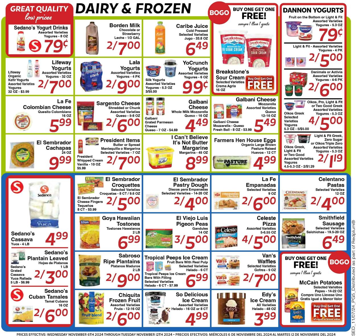 Weekly ad Sedano's 11/06/2024 - 11/12/2024