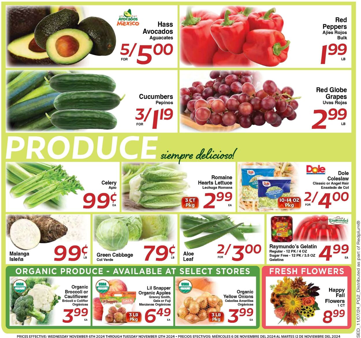 Weekly ad Sedano's 11/06/2024 - 11/12/2024