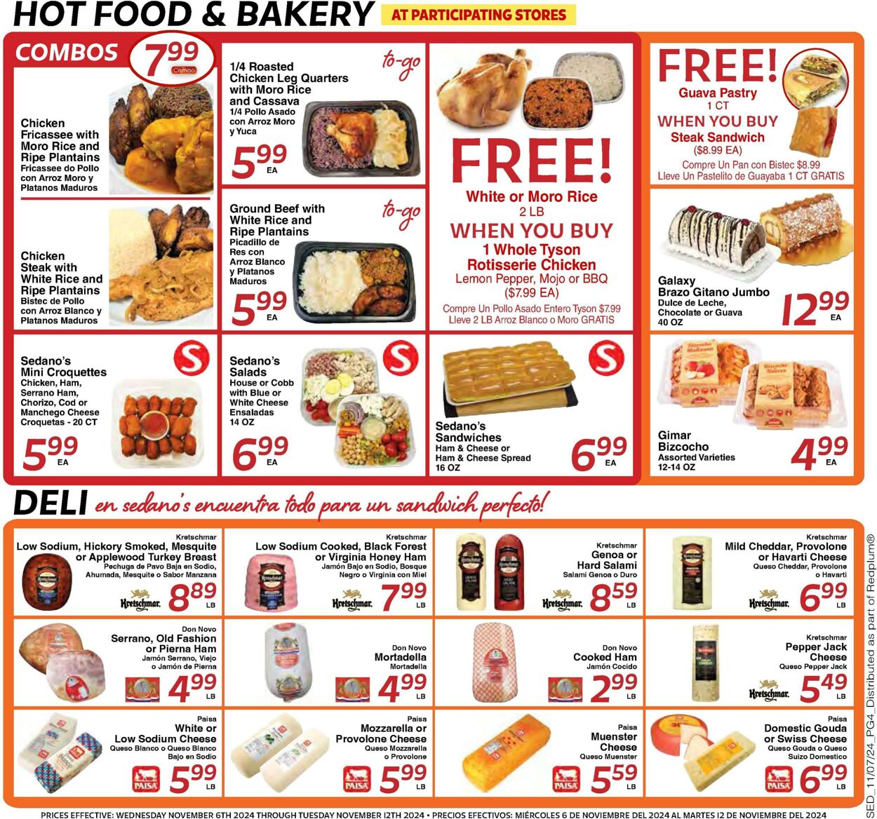 Weekly ad Sedano's 11/06/2024 - 11/12/2024