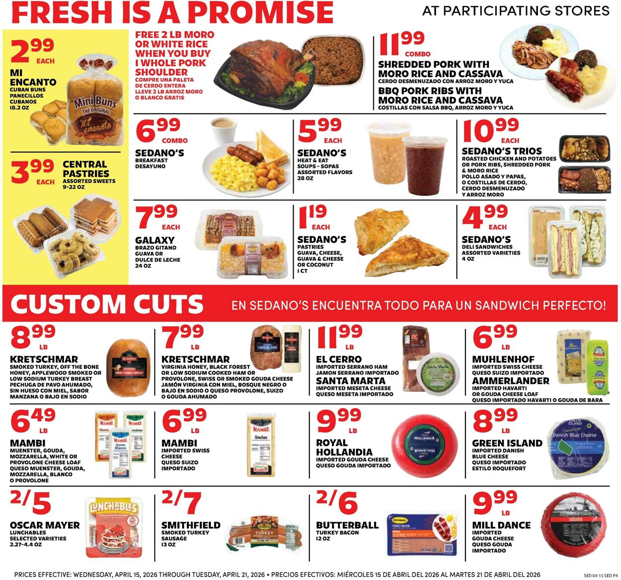 Weekly ad Sedano's 04/15/2026 - 04/21/2026