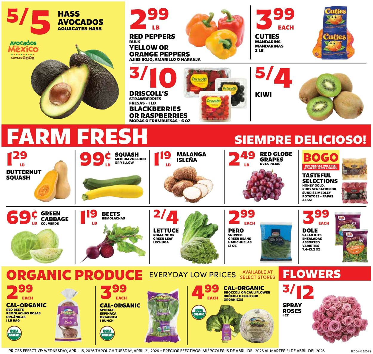 Weekly ad Sedano's 04/15/2026 - 04/21/2026