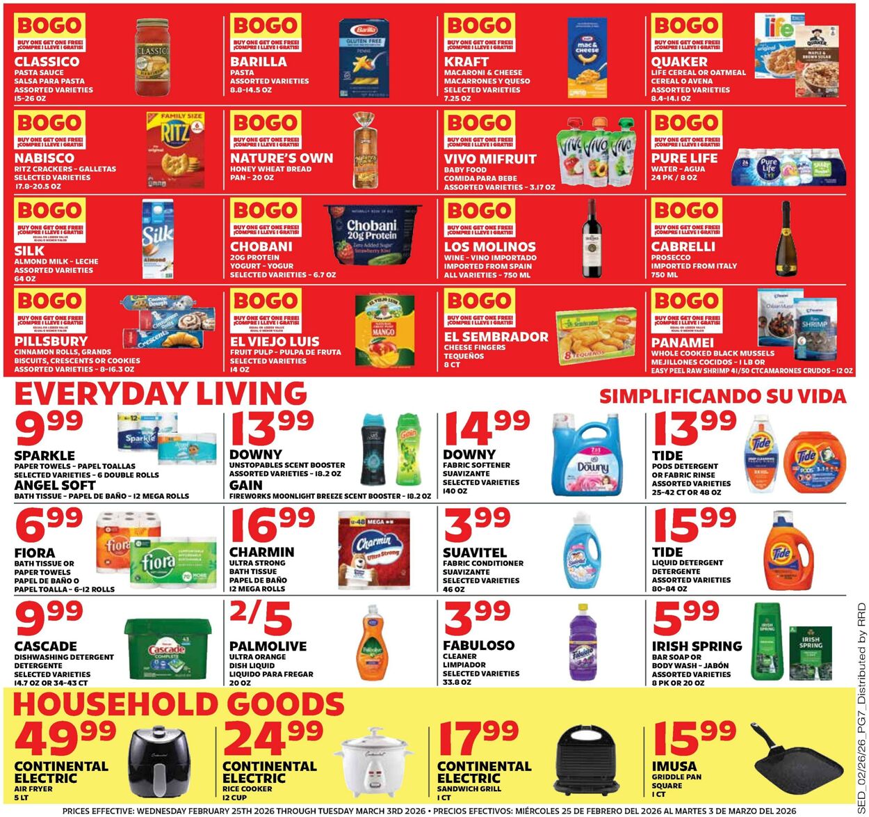 Weekly ad Sedano's 02/25/2026 - 03/03/2026