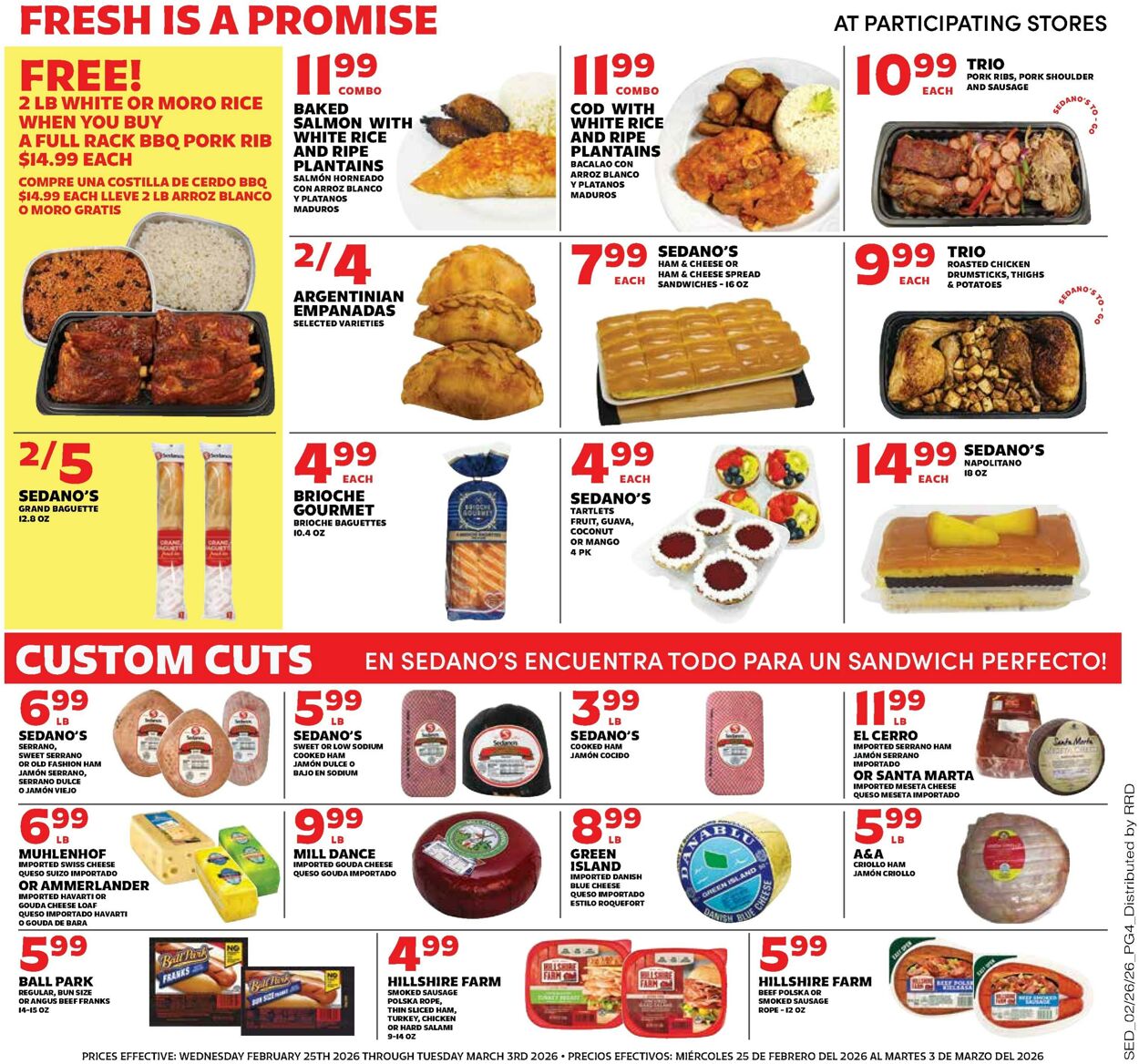 Weekly ad Sedano's 02/25/2026 - 03/03/2026