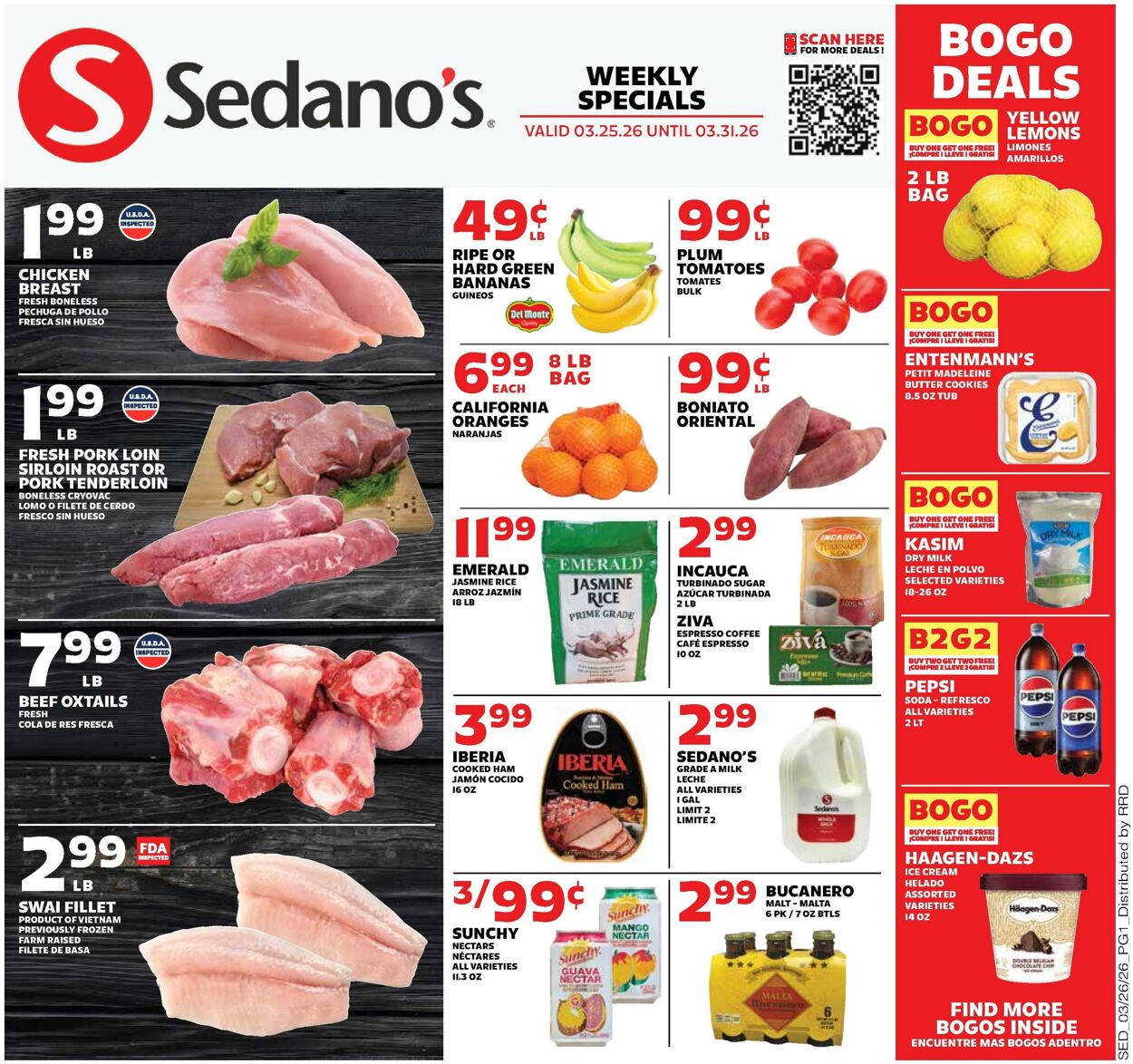 Weekly ad Sedano's 03/25/2026 - 03/31/2026