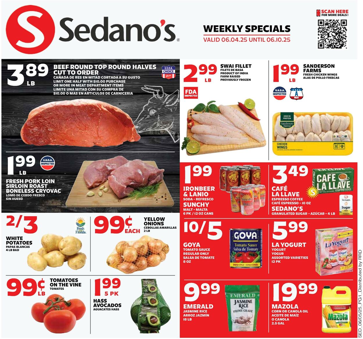 Weekly ad Sedano's 06/04/2025 - 06/10/2025