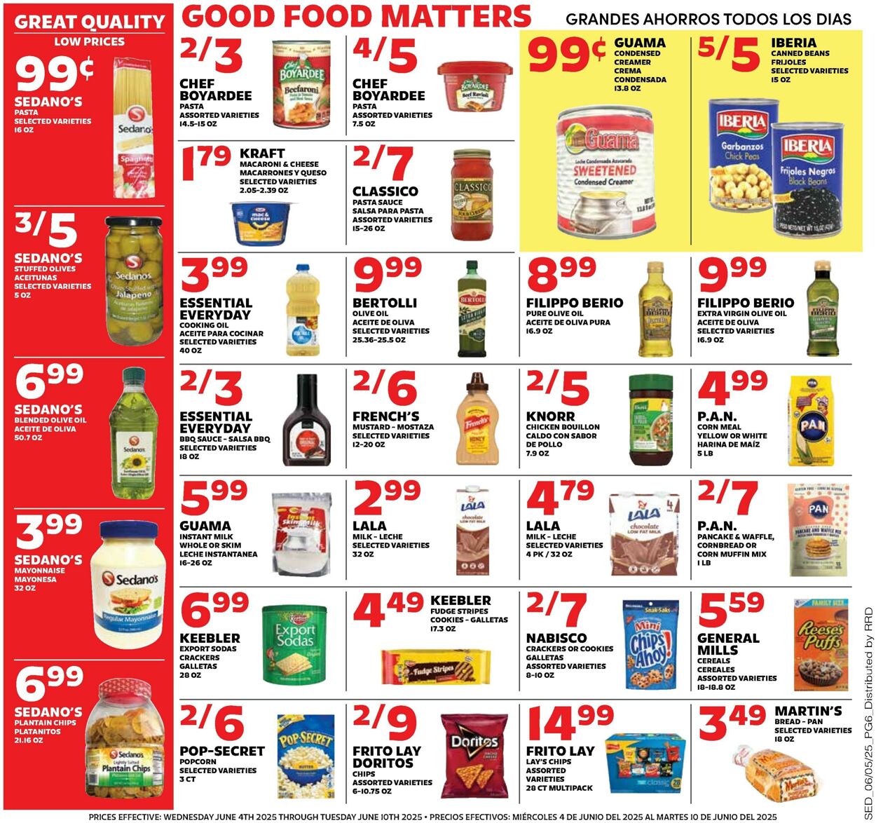 Weekly ad Sedano's 06/04/2025 - 06/10/2025