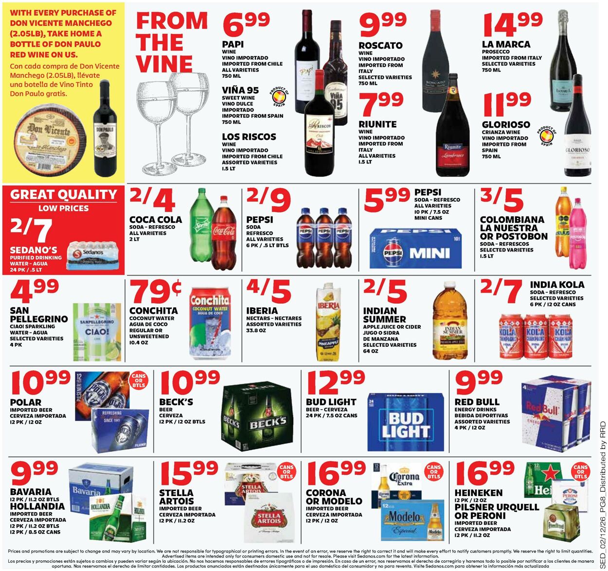 Weekly ad Sedano's 02/11/2026 - 02/17/2026