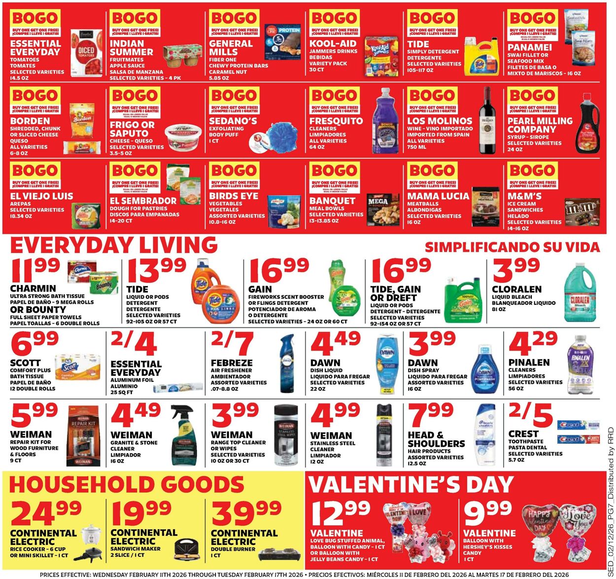 Weekly ad Sedano's 02/11/2026 - 02/17/2026
