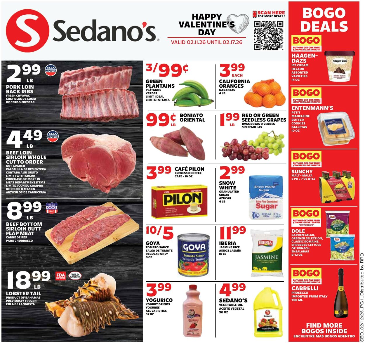 Weekly ad Sedano's 02/11/2026 - 02/17/2026