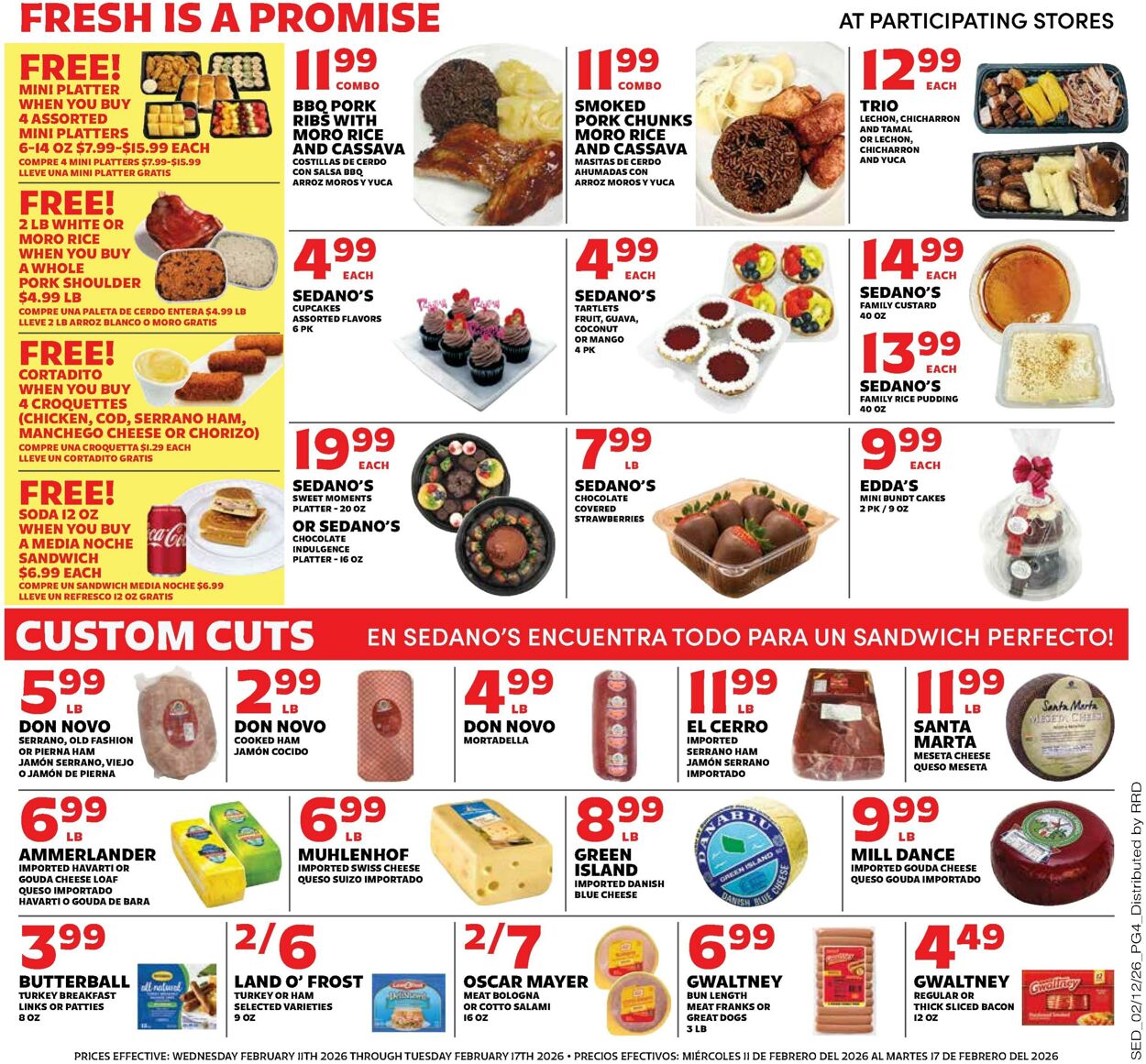 Weekly ad Sedano's 02/11/2026 - 02/17/2026