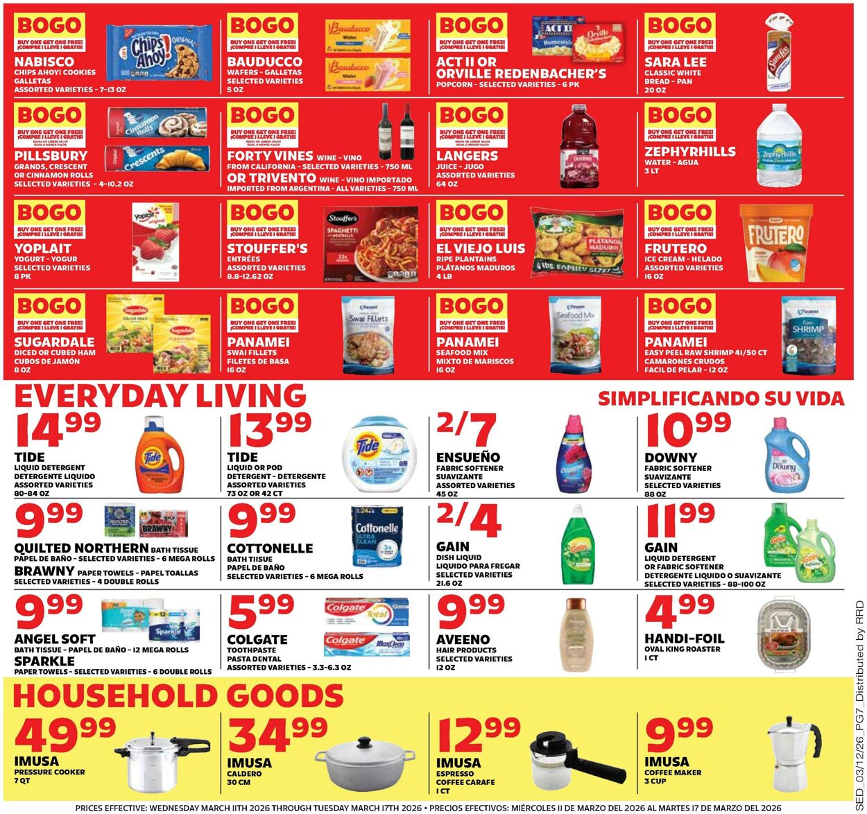 Weekly ad Sedano's 03/11/2026 - 03/17/2026