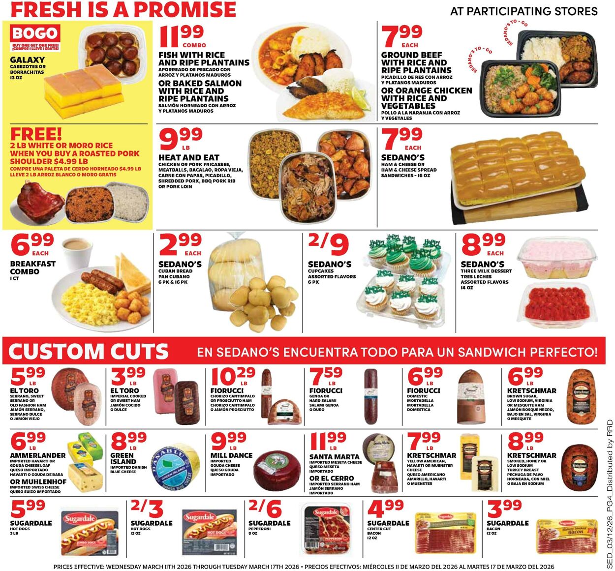 Weekly ad Sedano's 03/11/2026 - 03/17/2026