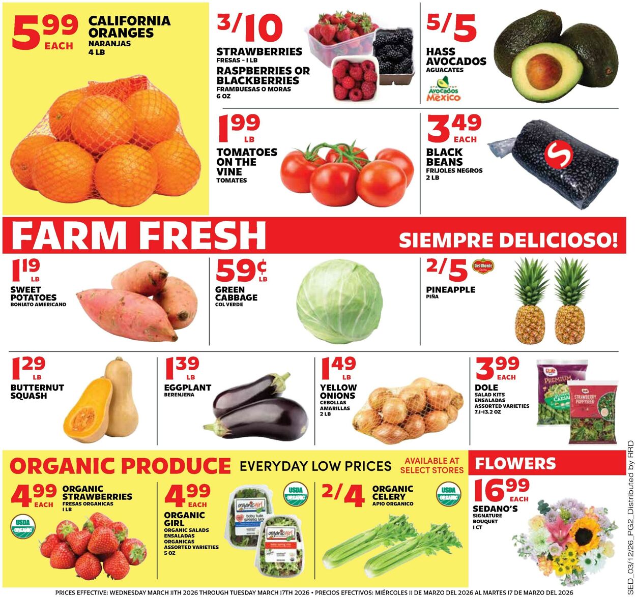 Weekly ad Sedano's 03/11/2026 - 03/17/2026