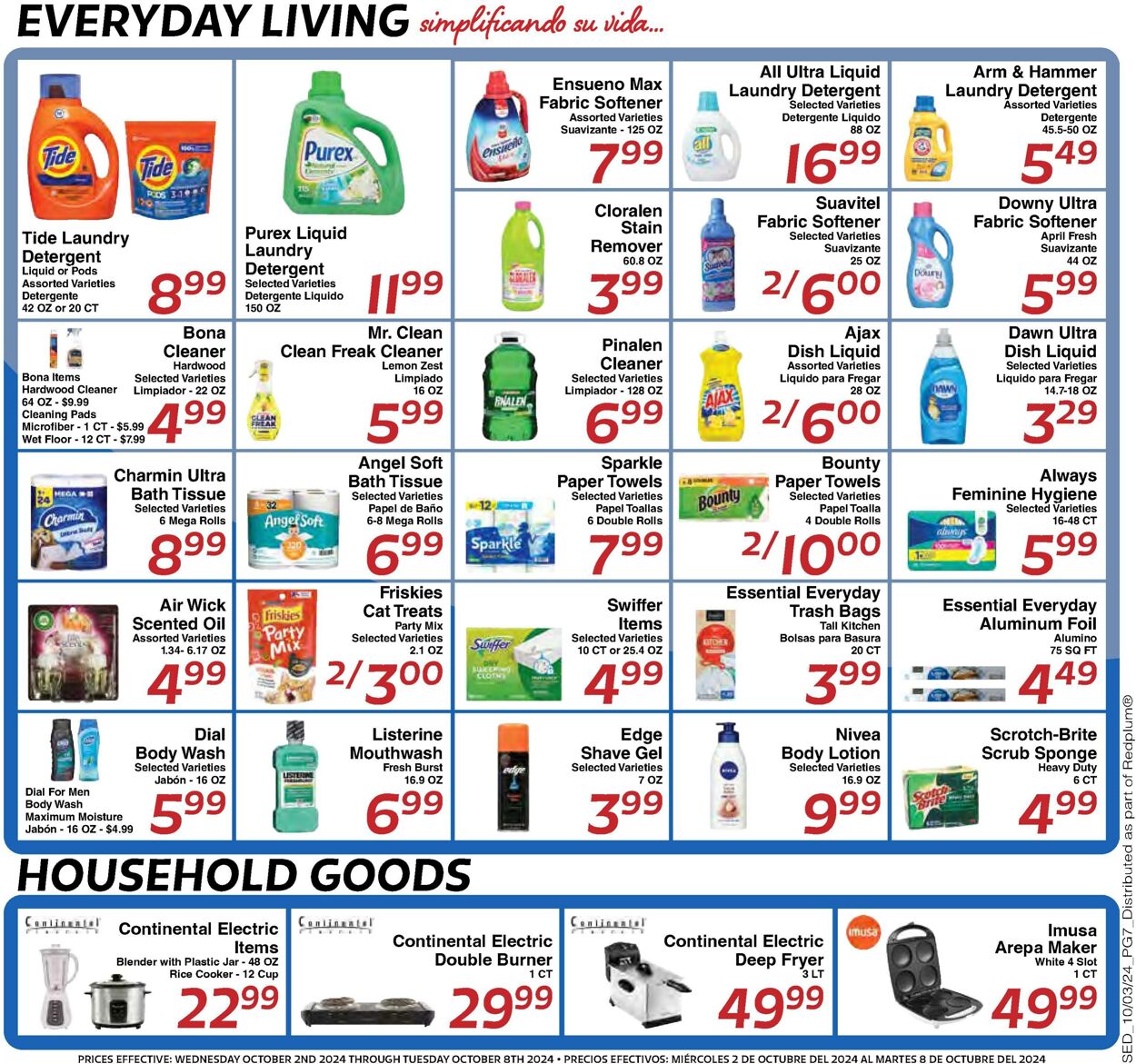 Weekly ad Sedano's 10/02/2024 - 10/08/2024