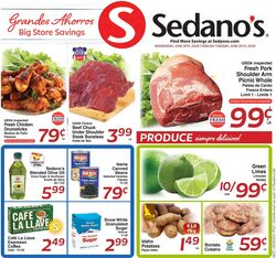 Weekly ad Sedano's 10/05/2022 - 10/11/2022