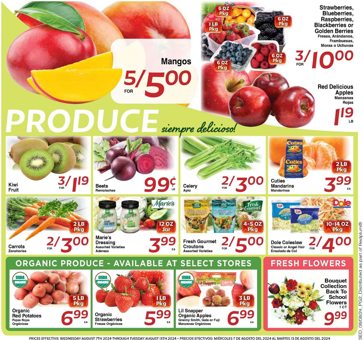 Weekly ad Sedano's 08/07/2024 - 08/13/2024