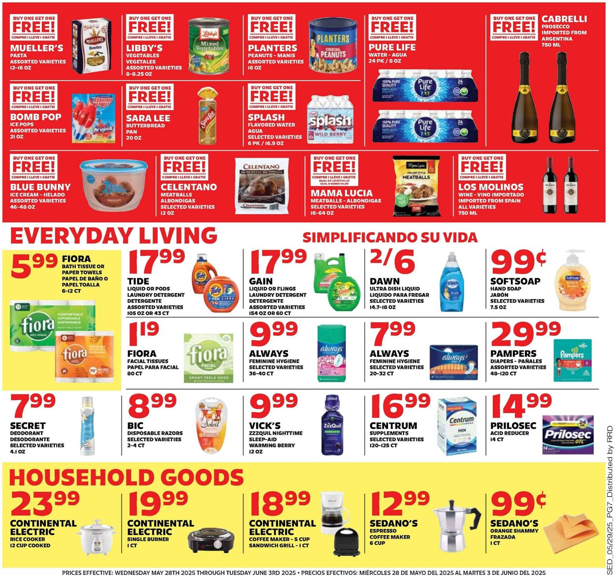 Weekly ad Sedano's 05/28/2025 - 06/03/2025