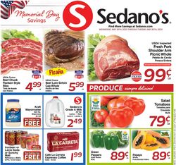 Weekly ad Sedano's 05/24/2023 - 05/30/2023