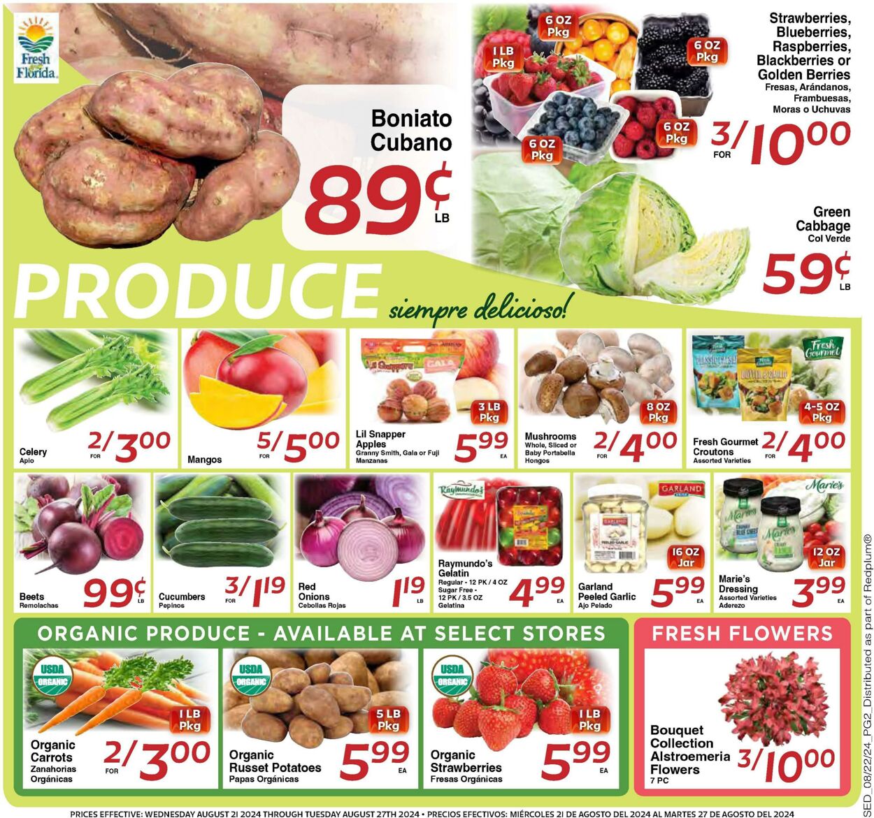 Weekly ad Sedano's 08/21/2024 - 08/27/2024