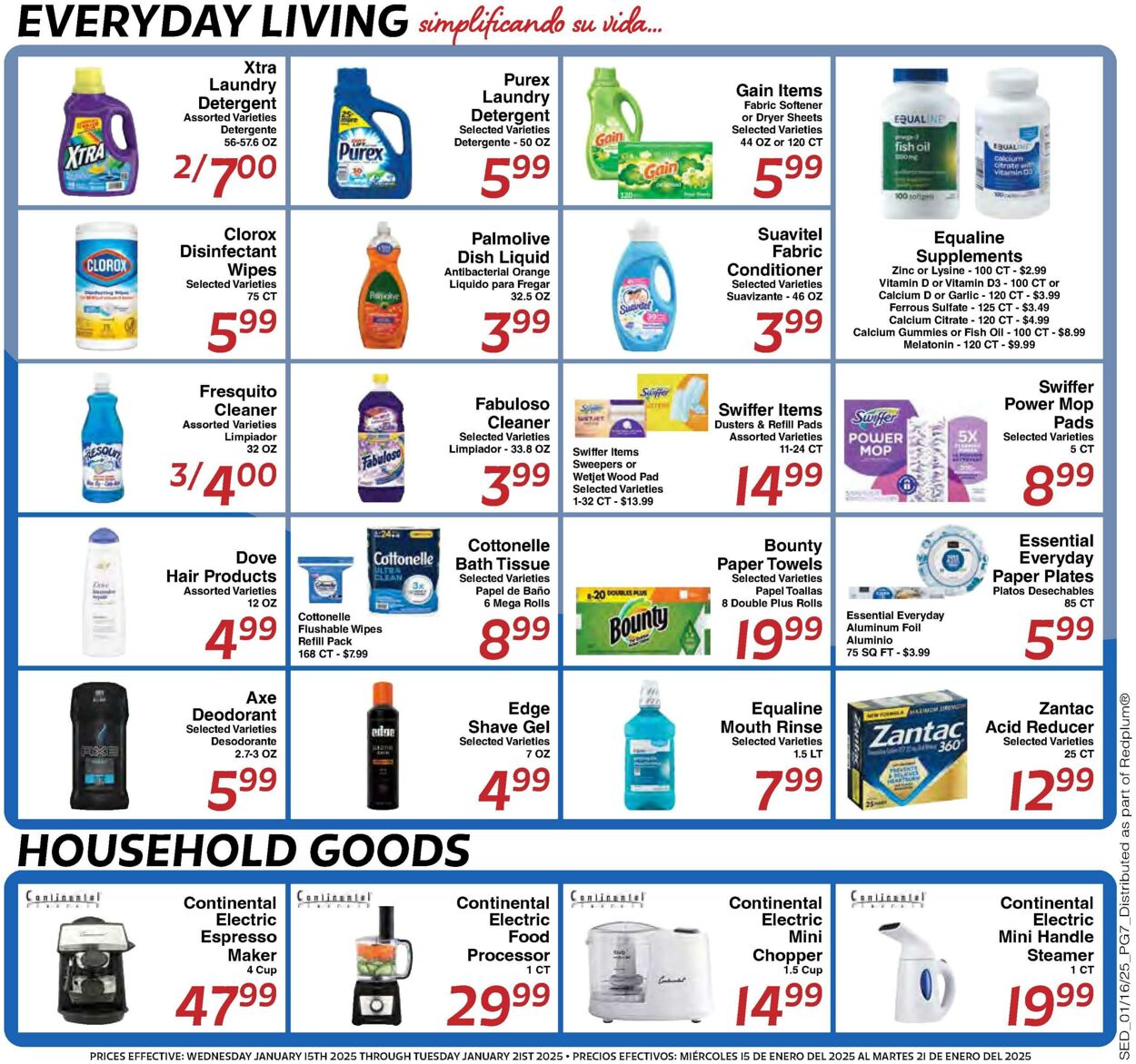 Weekly ad Sedano's 01/15/2025 - 01/21/2025