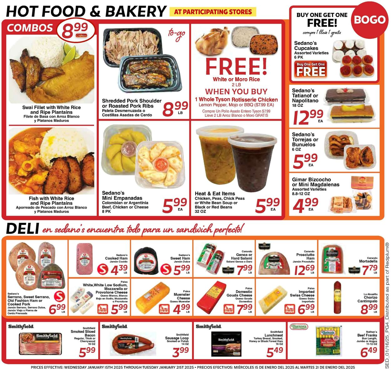 Weekly ad Sedano's 01/15/2025 - 01/21/2025