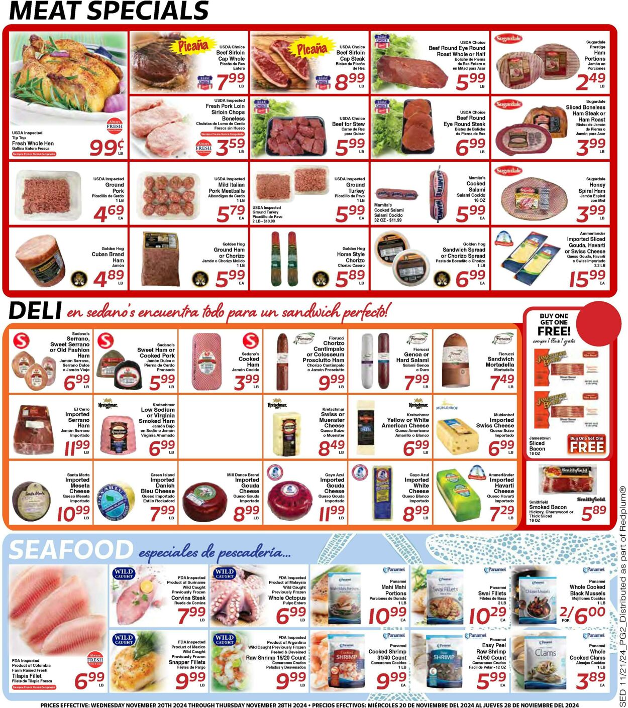 Weekly ad Sedano's 11/20/2024 - 11/28/2024