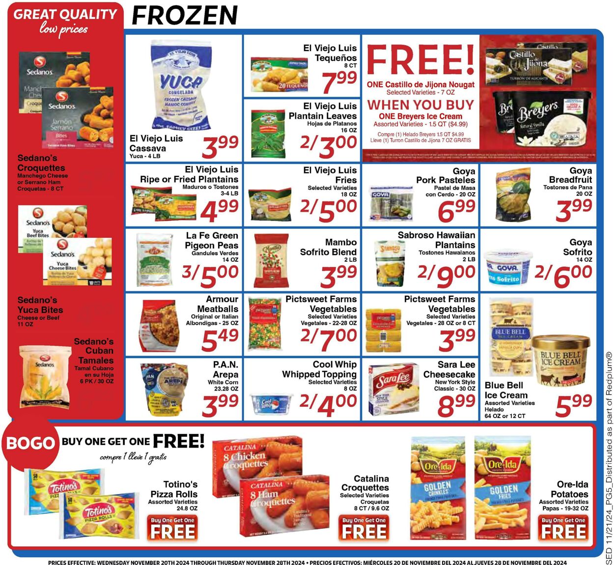 Weekly ad Sedano's 11/20/2024 - 11/28/2024